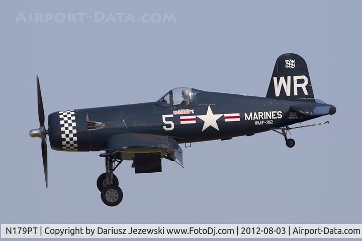N179PT, 1948 Vought F4U-5 Corsair C/N Not found (Bu122179), Chance Vought F4U-5 Corsair  C/N 122179, N179PT