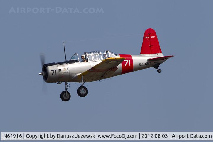 N61916, 1942 Vultee SNV-1 (BT-13A) Valiant C/N 7041, Convair SNV-1 Valiant 
