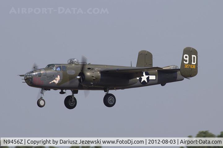 N9456Z, 1943 North American TB-25N Mitchell C/N 108-33214, North American TB-25N Mitchell 