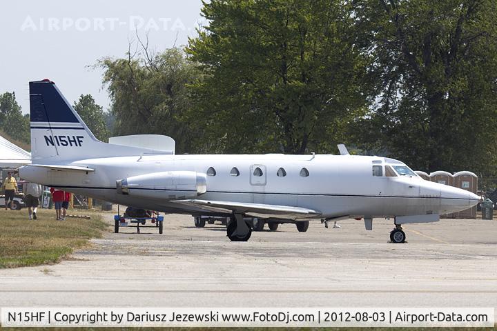N15HF, 1970 North American NA-265-60 Sabreliner C/N 306-60, North American NA-265-60 Sabreliner  C/N 306-60, N15HF
