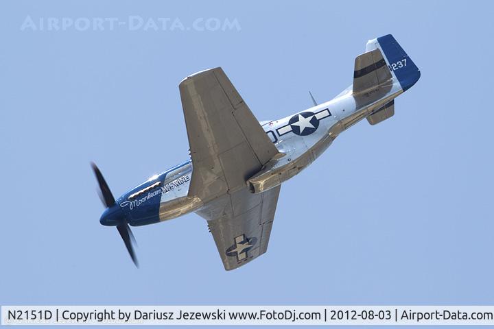 N2151D, 1944 North American F-51D Mustang C/N 122-40196, North American F-51D Mustang 