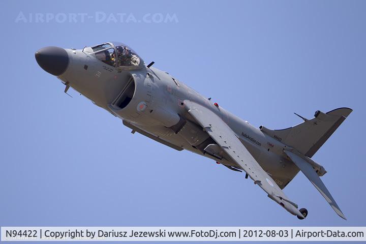 N94422, 1979 British Aerospace Sea Harrier F/A.2 C/N 41H-912002/DB2, British Aerospace Sea Harrier FA2  C/N XZ439 - Art Nalls, N94422