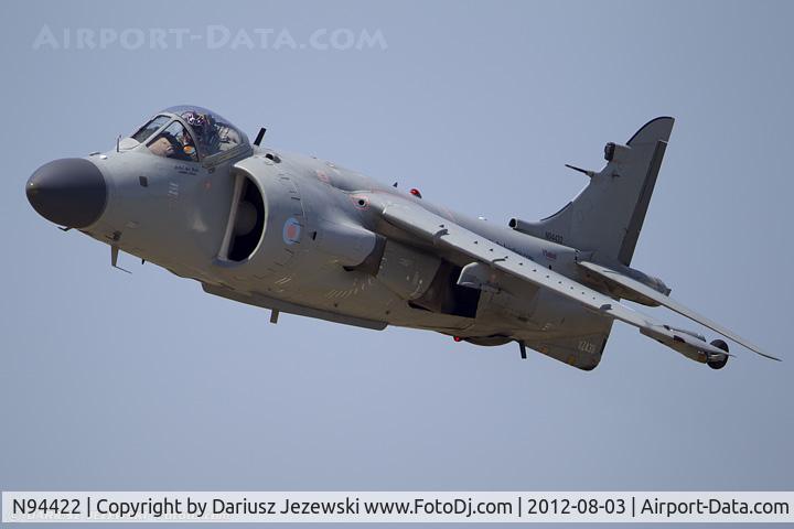 N94422, 1979 British Aerospace Sea Harrier F/A.2 C/N 41H-912002/DB2, British Aerospace Sea Harrier FA2  C/N XZ439 - Art Nalls, N94422