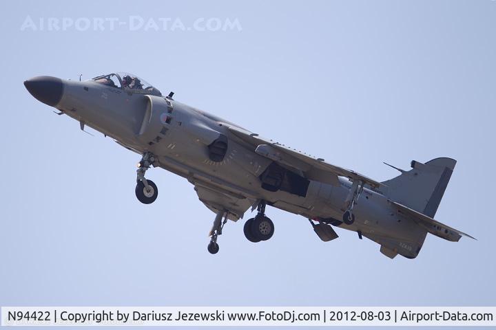 N94422, 1979 British Aerospace Sea Harrier F/A.2 C/N 41H-912002/DB2, British Aerospace Sea Harrier FA2  C/N XZ439 - Art Nalls, N94422