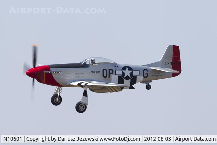 N10601, 1944 North American P-51D Mustang C/N 122-40383, North American P-51D Mustang  C/N 44-73843, NL10601
