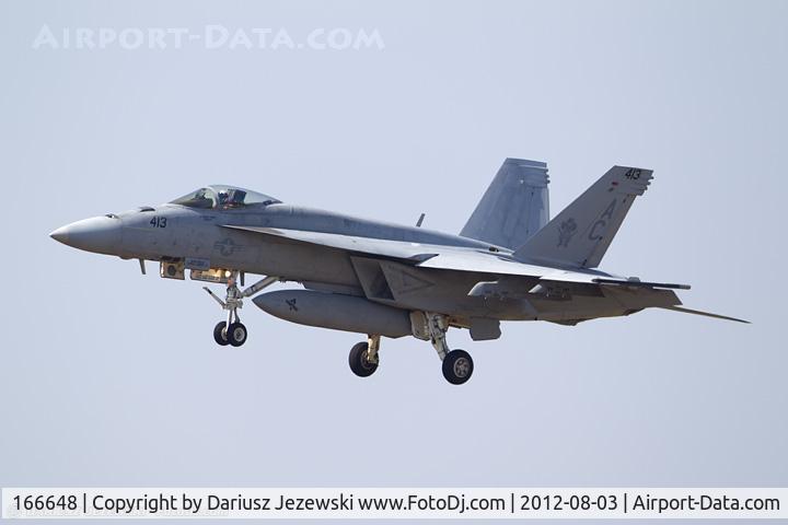 166648, Boeing F/A-18E Super Hornet C/N E111, F/A-18E Super Hornet 166648 AC-413 from VFA-105 