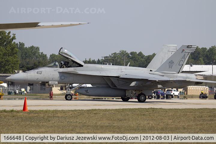 166648, Boeing F/A-18E Super Hornet C/N E111, F/A-18E Super Hornet 166648 AC-413 from VFA-105 