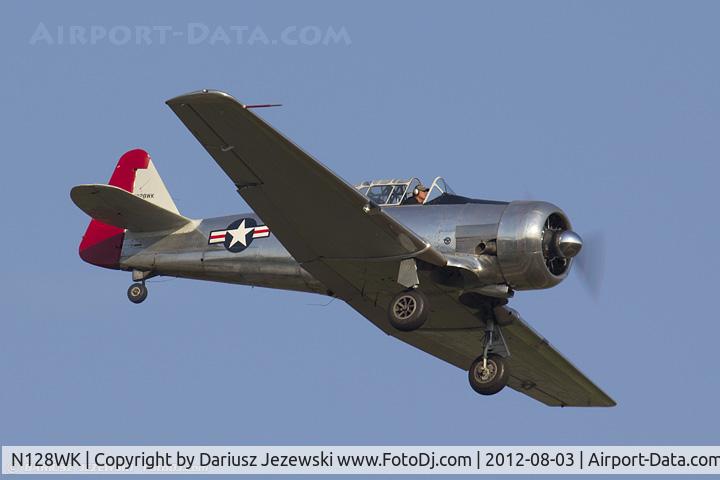 N128WK, 1952 North American AT-6G Texan C/N 168-102 (49-2998), North American AT-6G Texan  C/N 49-2998, N128WK