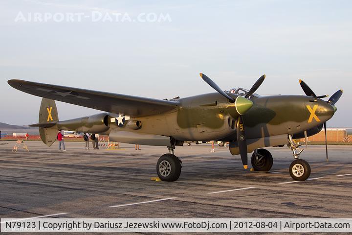 N79123, 1945 Lockheed P-38L-5 Lightning C/N 422-8235, Lockheed P-38L-5 Lightning 