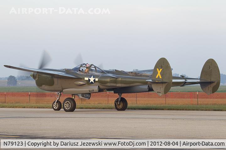 N79123, 1945 Lockheed P-38L-5 Lightning C/N 422-8235, Lockheed P-38L-5 Lightning 
