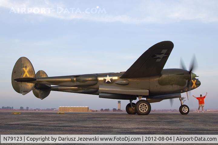N79123, 1945 Lockheed P-38L-5 Lightning C/N 422-8235, Lockheed P-38L-5 Lightning 