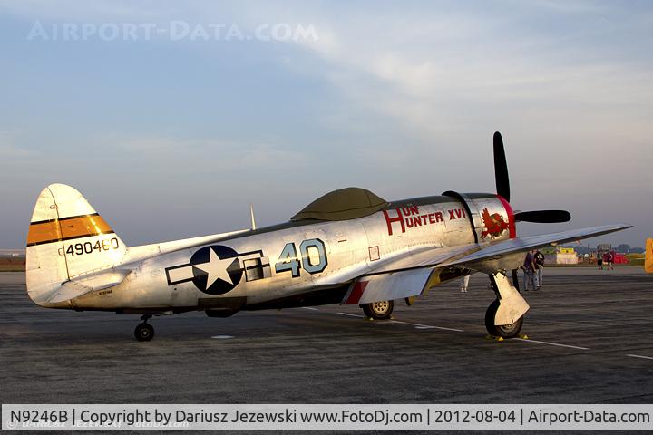 N9246B, 1944 Republic P-47D Thunderbolt C/N 339-55605, Republic P-47D Thunderbolt 