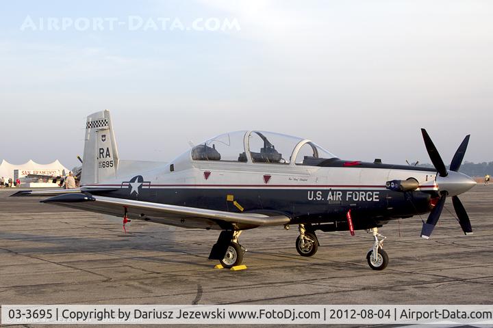 03-3695, 2003 Raytheon T-6A Texan II C/N PT-241, T-6A Texan II 03-3695 RA from 559th FTS 