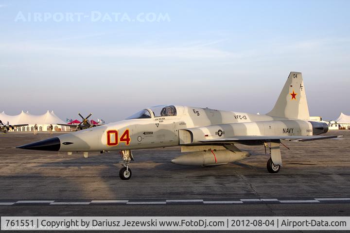 761551, 1976 Northrop F-5N Tiger II C/N L.1026, F-5N Tiger II 761551 AF-04 from VFC-13 