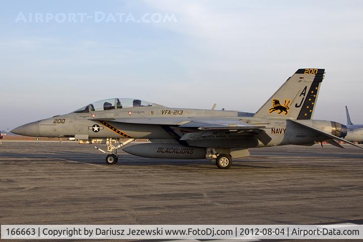 166663, Boeing F/A-18F Super Hornet C/N F141, F/A-18F Super Hornet 166663 AJ-200 from VF-213 