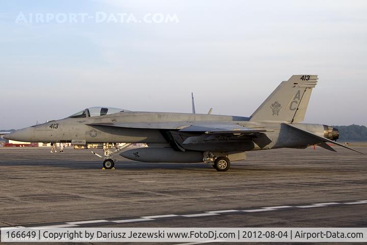 166649, Boeing F/A-18E Super Hornet C/N E112, F/A-18E Super Hornet 166649 AC-413 from VFA-105 