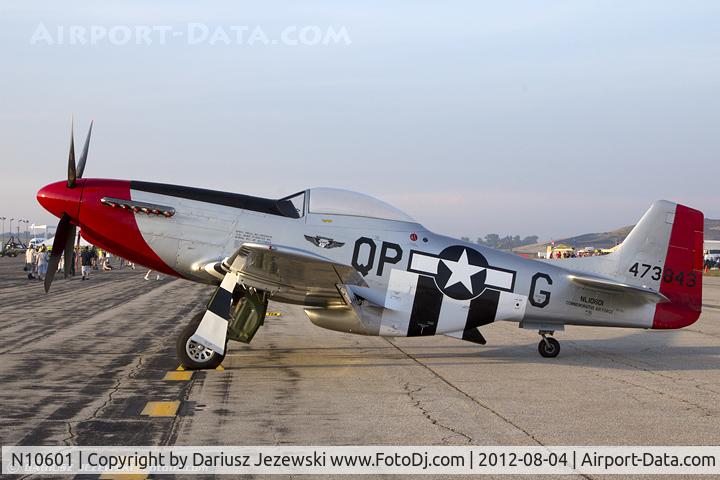 N10601, 1944 North American P-51D Mustang C/N 122-40383, North American P-51D Mustang  C/N 44-73843, NL10601
