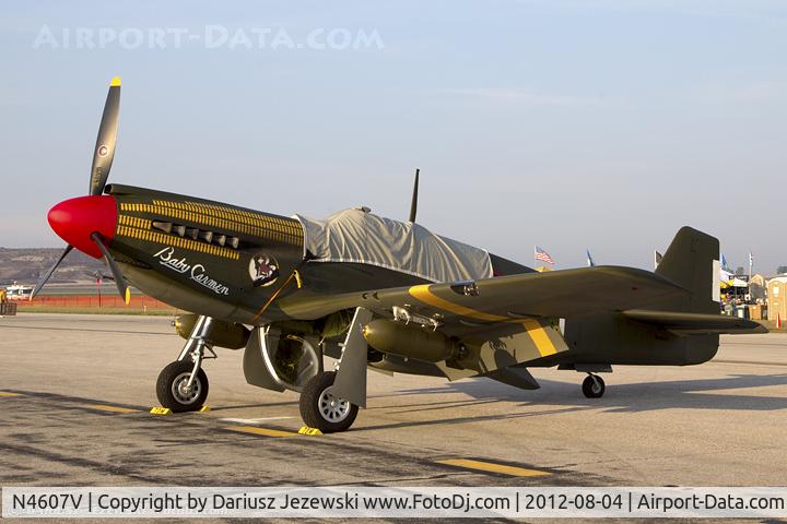N4607V, 1942 North American A-36A Apache C/N 97-15956, North American A-36A Mustang  C/N 15956, N4607V
