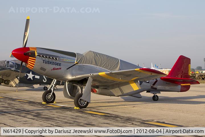 N61429, 1942 North American P-51C Mustang C/N 103-26199, North American P-51C Mustang 