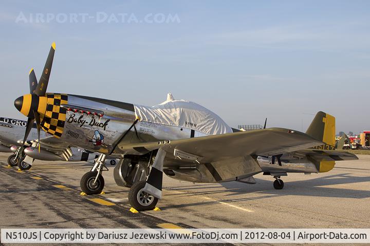 N510JS, 1944 North American P-51D Mustang C/N 44-72086, North American P-51D Mustang 