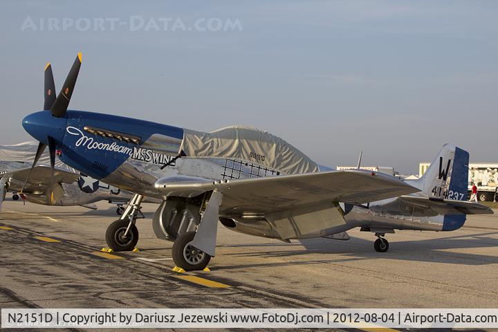 N2151D, 1944 North American F-51D Mustang C/N 122-40196, North American F-51D Mustang 