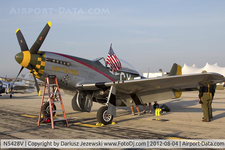 N5428V, 1944 North American P-51D Mustang C/N 122-39723, North American P-51D Mustang 