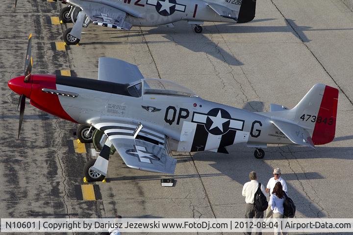 N10601, 1944 North American P-51D Mustang C/N 122-40383, North American P-51D Mustang  C/N 44-73843, NL10601