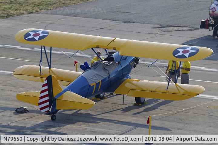 N79650, 1944 Boeing E75N1 C/N 75-5770, Boeing E-75N1 Stearman  C/N 75-5770  - Dave Groh, N79650