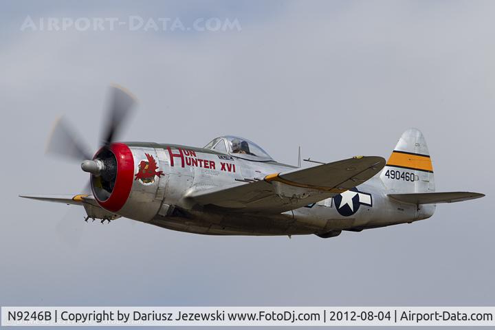 N9246B, 1944 Republic P-47D Thunderbolt C/N 339-55605, Republic P-47D Thunderbolt 