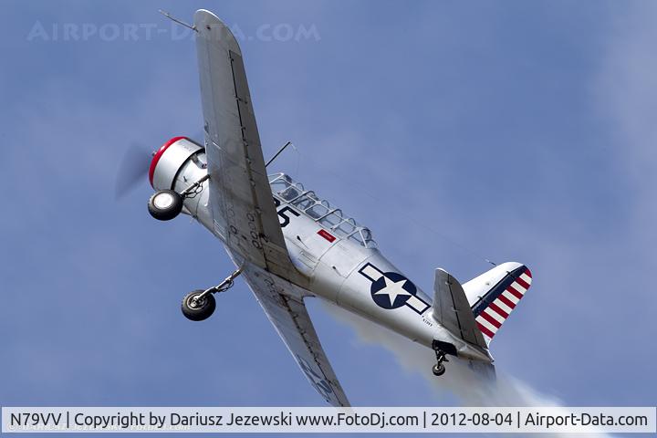 N79VV, 1942 Consolidated Vultee BT-13A C/N 11756, Consolidated Vultee BT-13A Valiant  C/N 11756, N79VV