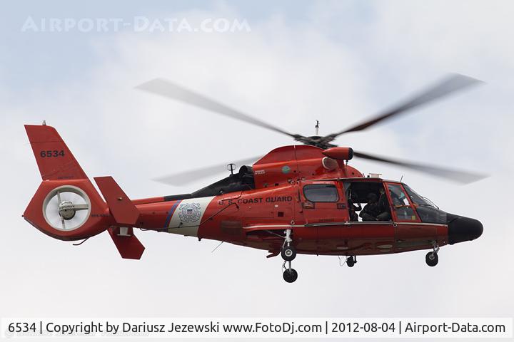 6534, Aerospatiale HH-65C Dolphin C/N 6183, MH-65C Dolphin 6534  from  CGAS Detroit, MI