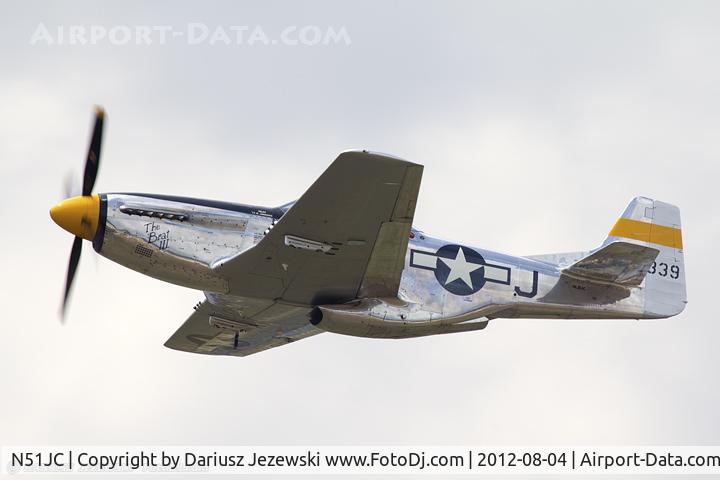 N51JC, 1944 North American P-51D Mustang C/N 122-38798, North American P-51D Mustang 