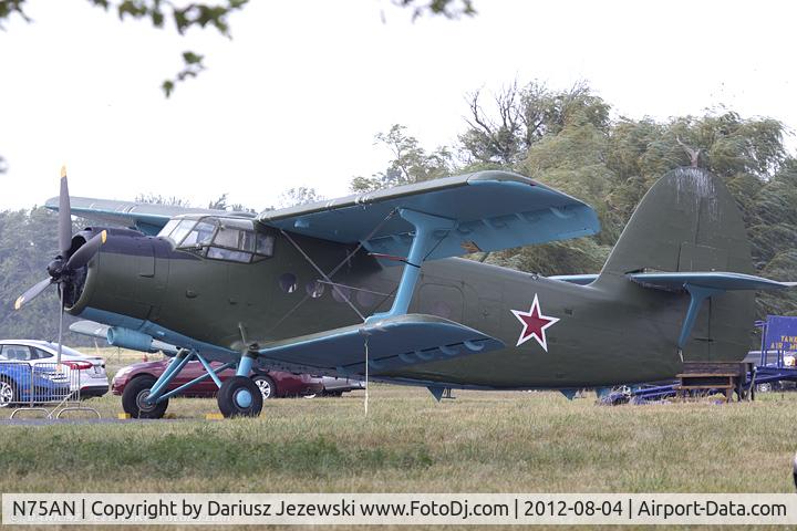 N75AN, PZL-Mielec AN-2 C/N 1G21141, PZL Mielec An-2  C/N 1G21141, N75AN