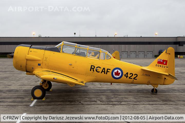 C-FRZW, 1952 Canadian Car & Foundry T-6 Harvard Mk.4 C/N CCF4-213, Canadian Car & Foundry Harvard MK IV  C/N CCF4-213, C-FRZW