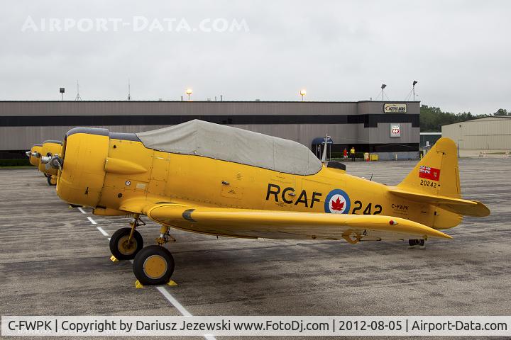 C-FWPK, 1952 Canadian Car & Foundry T-6 Harvard Mk.4 C/N CCF4-33, Canadian Car & Foundry Harvard MK IV  C/N CCF4-33, C-FWPK