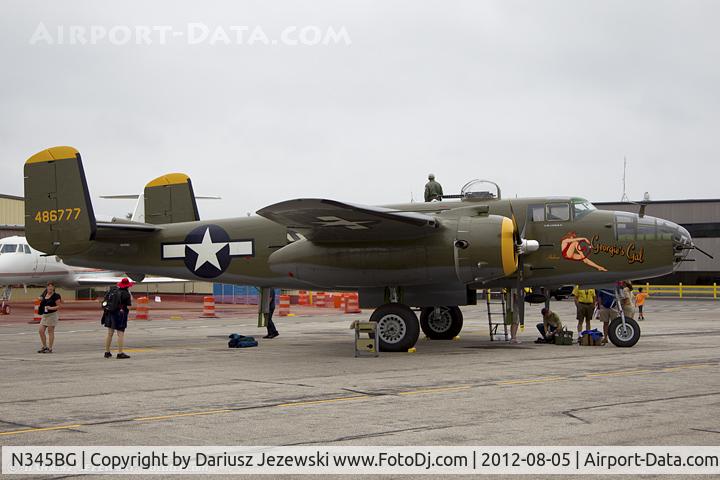 N345BG, 1944 North American TB-25N Mitchell C/N 108-47531, North American TB-25N Mitchell 