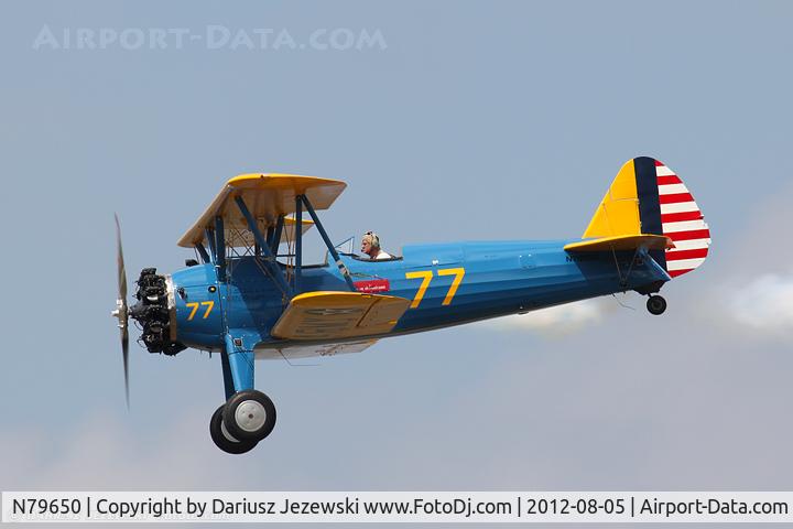 N79650, 1944 Boeing E75N1 C/N 75-5770, Boeing E-75N1 Stearman  C/N 75-5770  - Dave Groh, N79650