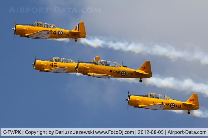 C-FWPK, 1952 Canadian Car & Foundry T-6 Harvard Mk.4 C/N CCF4-33, Canadian Car & Foundry Harvard MK IV  C/N CCF4-33, C-FWPK