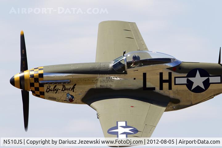 N510JS, 1944 North American P-51D Mustang C/N 44-72086, North American P-51D Mustang 