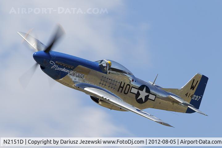 N2151D, 1944 North American F-51D Mustang C/N 122-40196, North American F-51D Mustang 