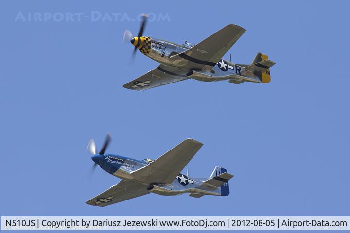 N510JS, 1944 North American P-51D Mustang C/N 44-72086, North American P-51D Mustang 