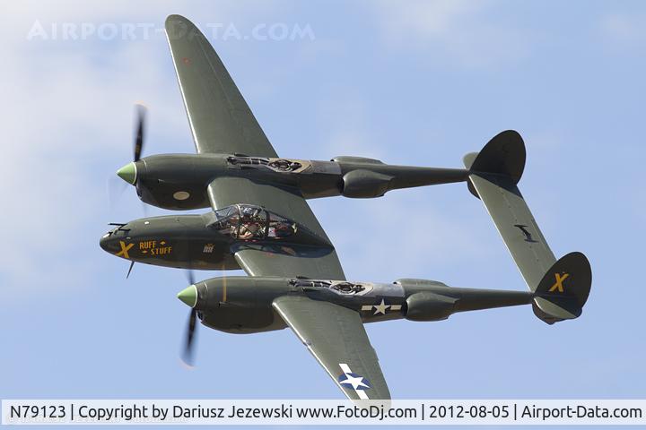 N79123, 1945 Lockheed P-38L-5 Lightning C/N 422-8235, Lockheed P-38L-5 Lightning 