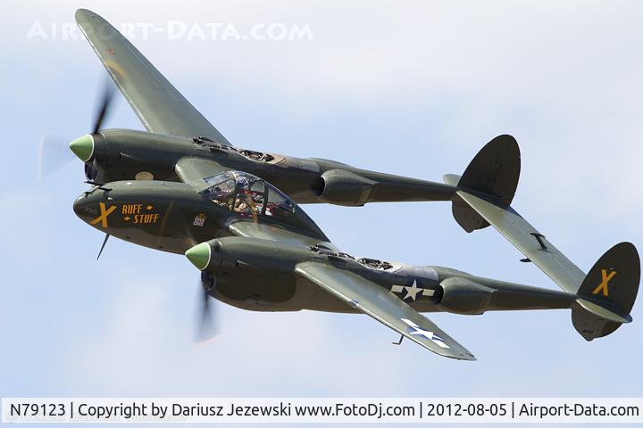 N79123, 1945 Lockheed P-38L-5 Lightning C/N 422-8235, Lockheed P-38L-5 Lightning 