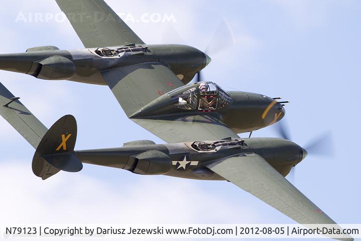 N79123, 1945 Lockheed P-38L-5 Lightning C/N 422-8235, Lockheed P-38L-5 Lightning 