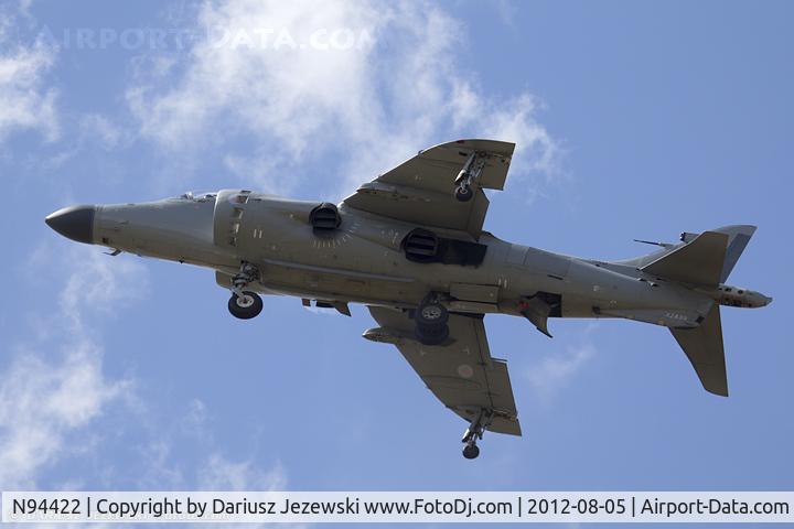 N94422, 1979 British Aerospace Sea Harrier F/A.2 C/N 41H-912002/DB2, British Aerospace Sea Harrier FA2  C/N XZ439 - Art Nalls, N94422