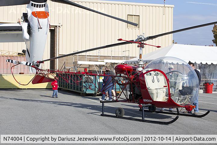 N74004, 1951 Bell 47D-1 C/N 403, Bell 47D1  C/N 403, N74004