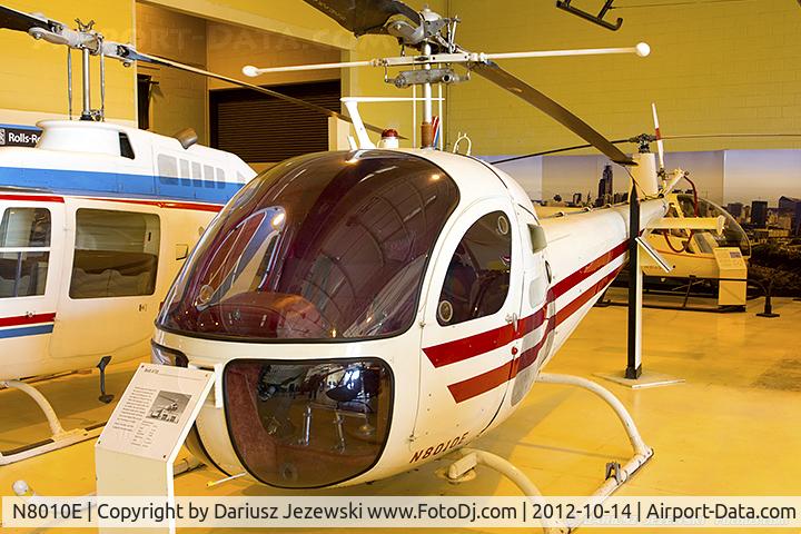 N8010E, 1947 Bell 47H-1 C/N 1355, Bell 47H-1 C/N 1355 - American Helicopter Museum, N8010E