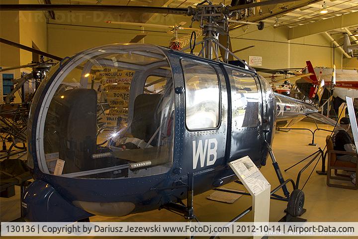 130136, Sikorsky S-52-3 C/N 52094, Sikorsky HO5S-1 (S-52) 130136 - American Helicopter Museum