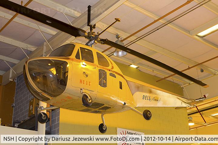 N5H, 1946 Bell 47B C/N 3, Bell 47B  C/N 3 - American Helicopter Museum, NC5H