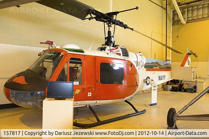 157817, Bell TH-1L Iroquois C/N 6412, Bell TH-1L Iroquois (204) 157817 - American Helicopter Museum
